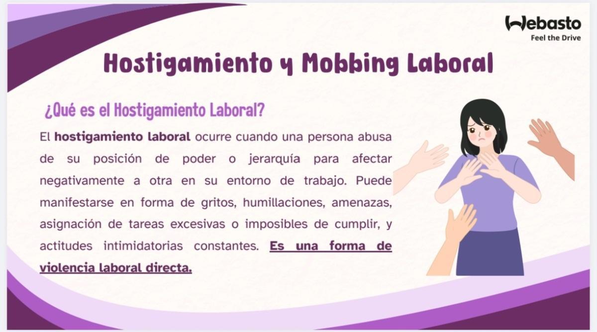 Hostigamiento y mobbing, da click para conocer la información