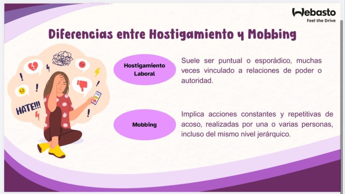 Hostigamiento y mobbing, da click para conocer la información