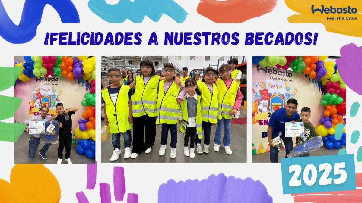 Felicidades a nuestros becados