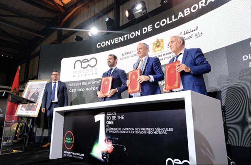 « Made In Morocco » : NEO MOTORS célèbre le lançement de sa voiture « Made In Morocco » : NEO MOTORS célèbre le lançement de sa voiture