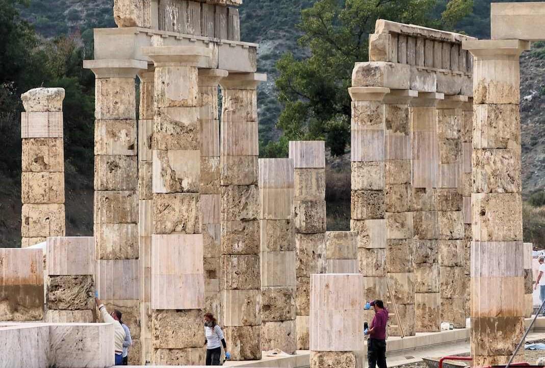 De ruines à richesses: Le Palais de l'empire de Macédoine est restauré à son ancienne splendeur De ruines à richesses: Le Palais de l'empire de Macédoine est restauré à son ancienne splendeur