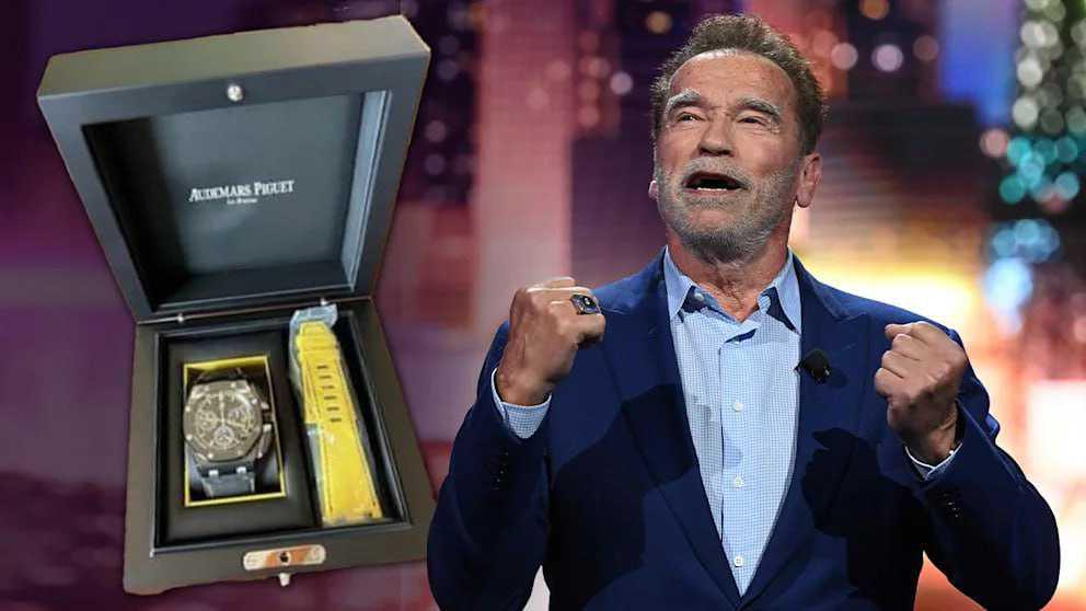 L'arrestation de Schwarzenegger à cause de sa montre a fortement augmenté sa valeur