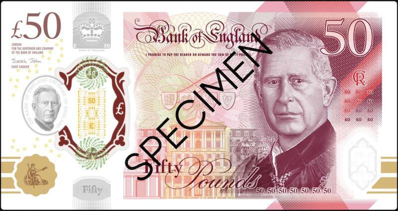  L'ère monétaire de Charles III débute : les nouveaux billets britanniques seront émis en juin