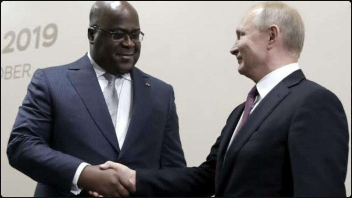 Le président de la RDC défend les relations avec la Russie malgré les critiques Le président de la RDC défend les relations avec la Russie malgré les critiques