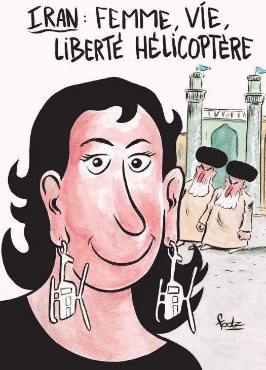 Charlie Hebdo publie des caricatures controversées après la mort d'Ebrahim Raïssi Charlie Hebdo publie des caricatures controversées après la mort d'Ebrahim Raïssi