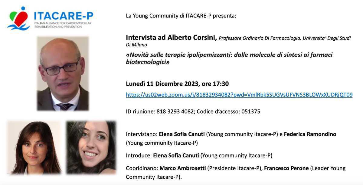 Videointervista al Prof Alberto Corsini