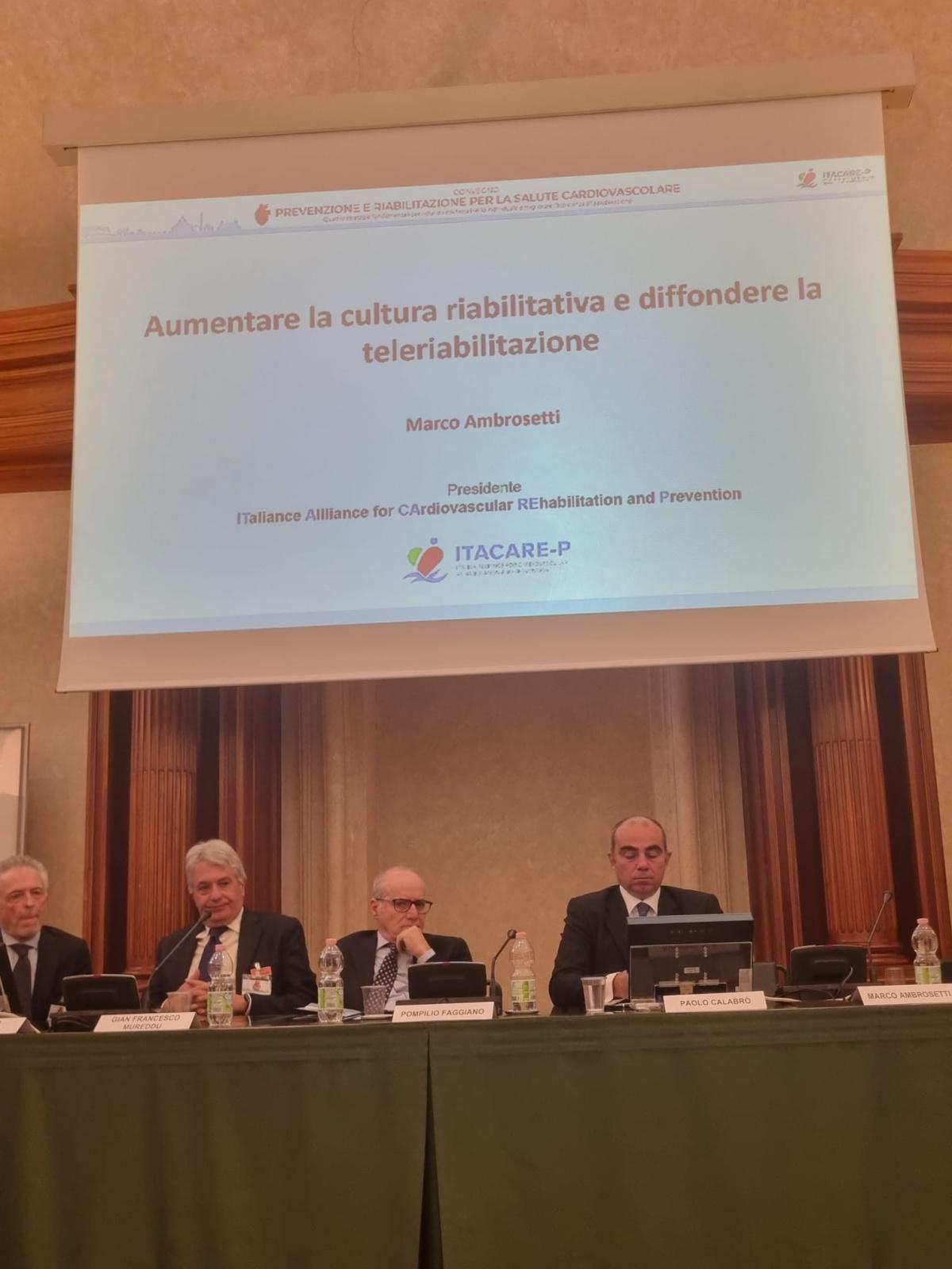 Evento istituzionale ITACARE-P Evento istituzionale ITACARE-P