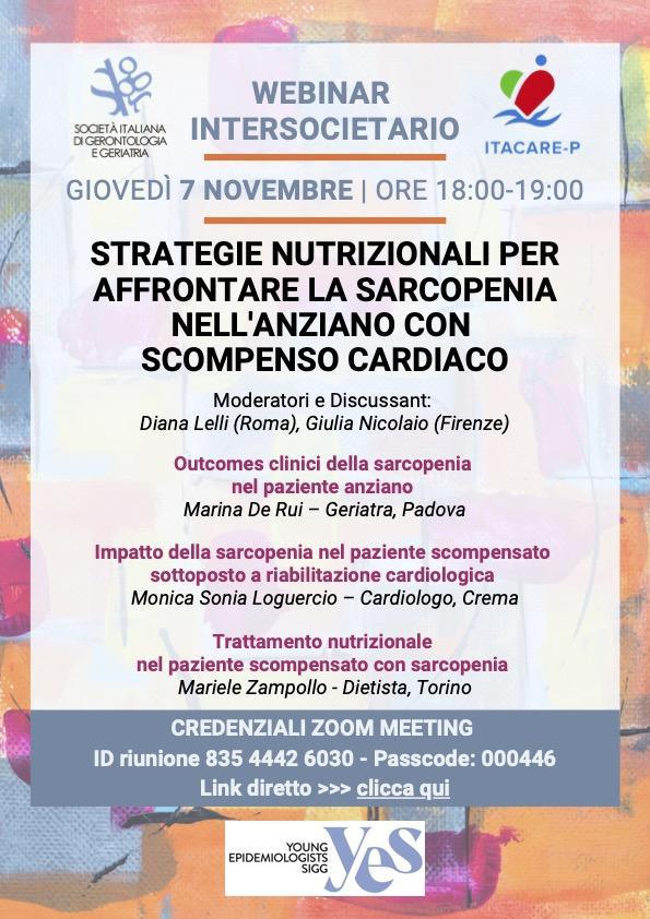 Webinar Intersocietari SIGG - ITACAREP