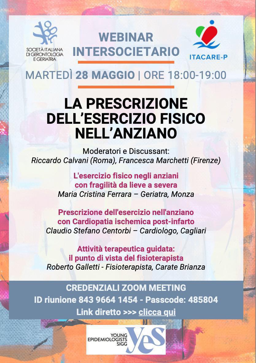 Webinar intersocietario SIGG - ITACARE-P