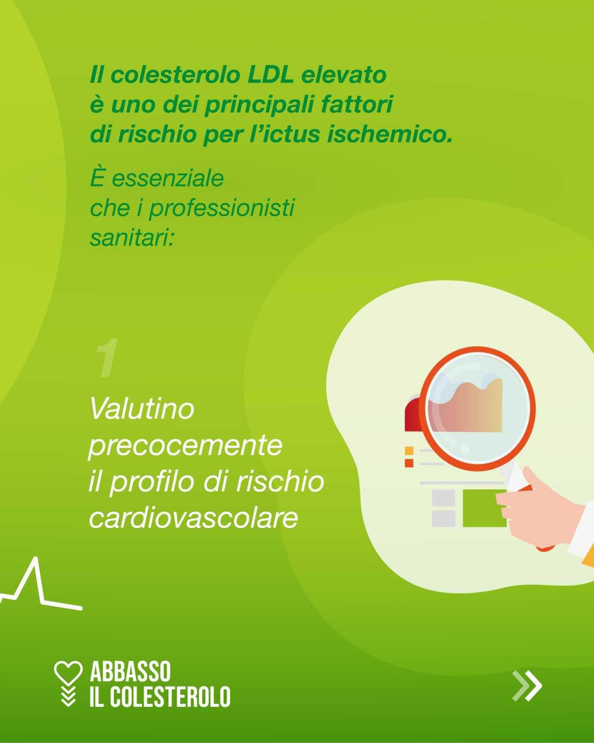 Campagna "Abbasso il colesterolo"