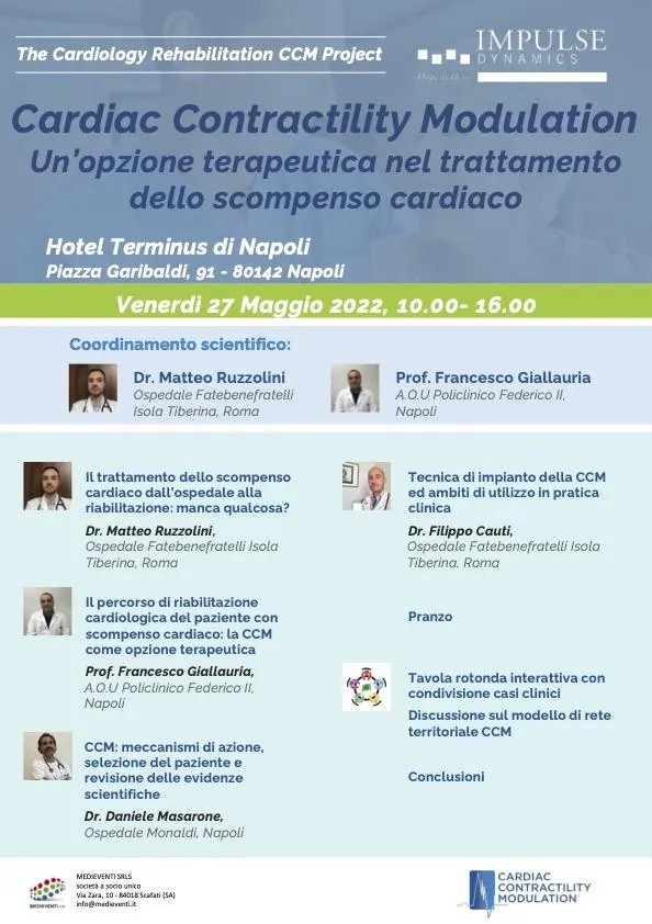 The Cardiology Rehabilitation Napoli Maggio 2022