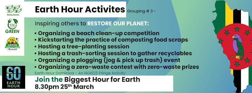 Give an Hour for Earth! Give an Hour for Earth!