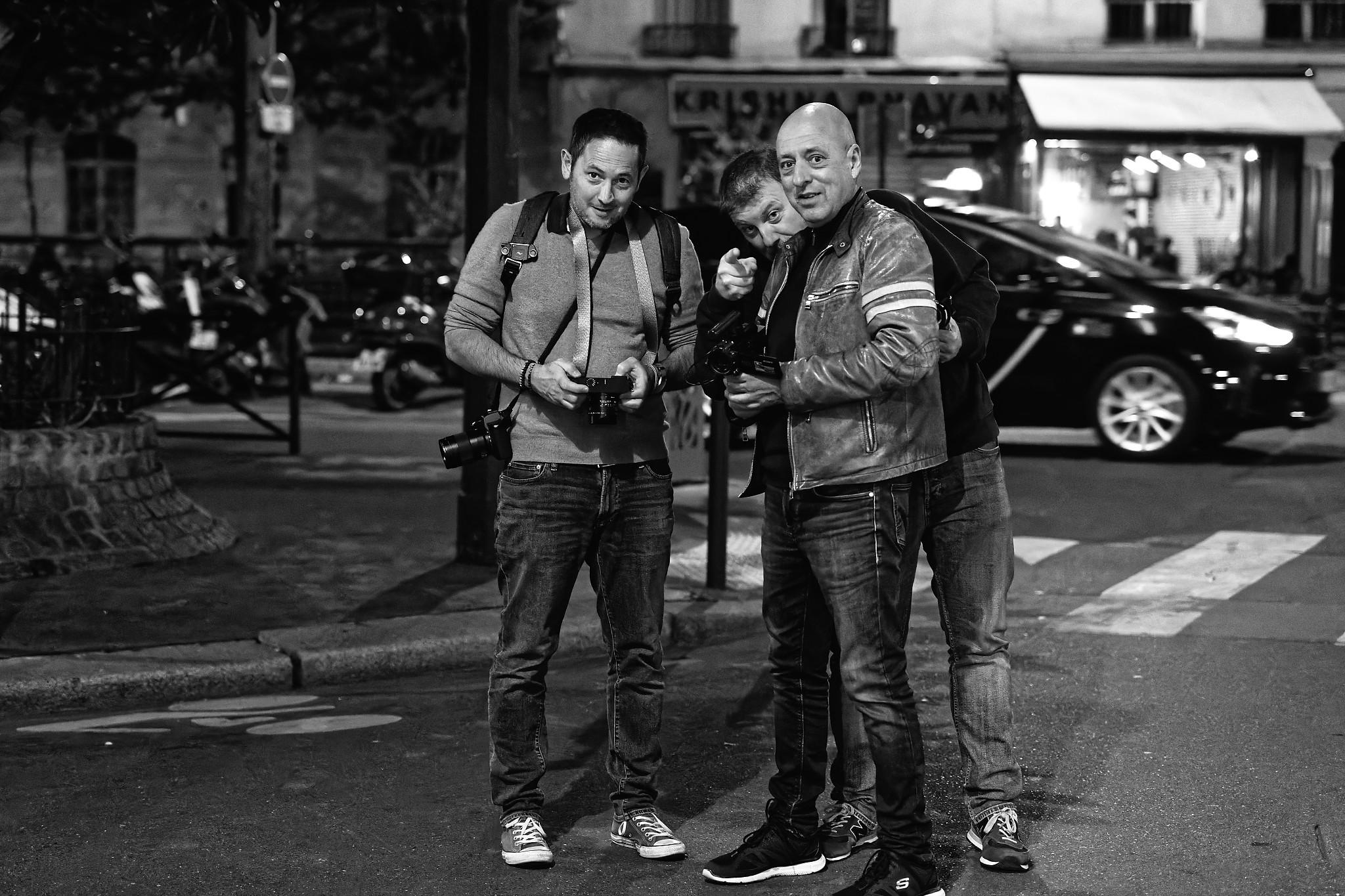 Michel, Cyril et Jean-Hervé