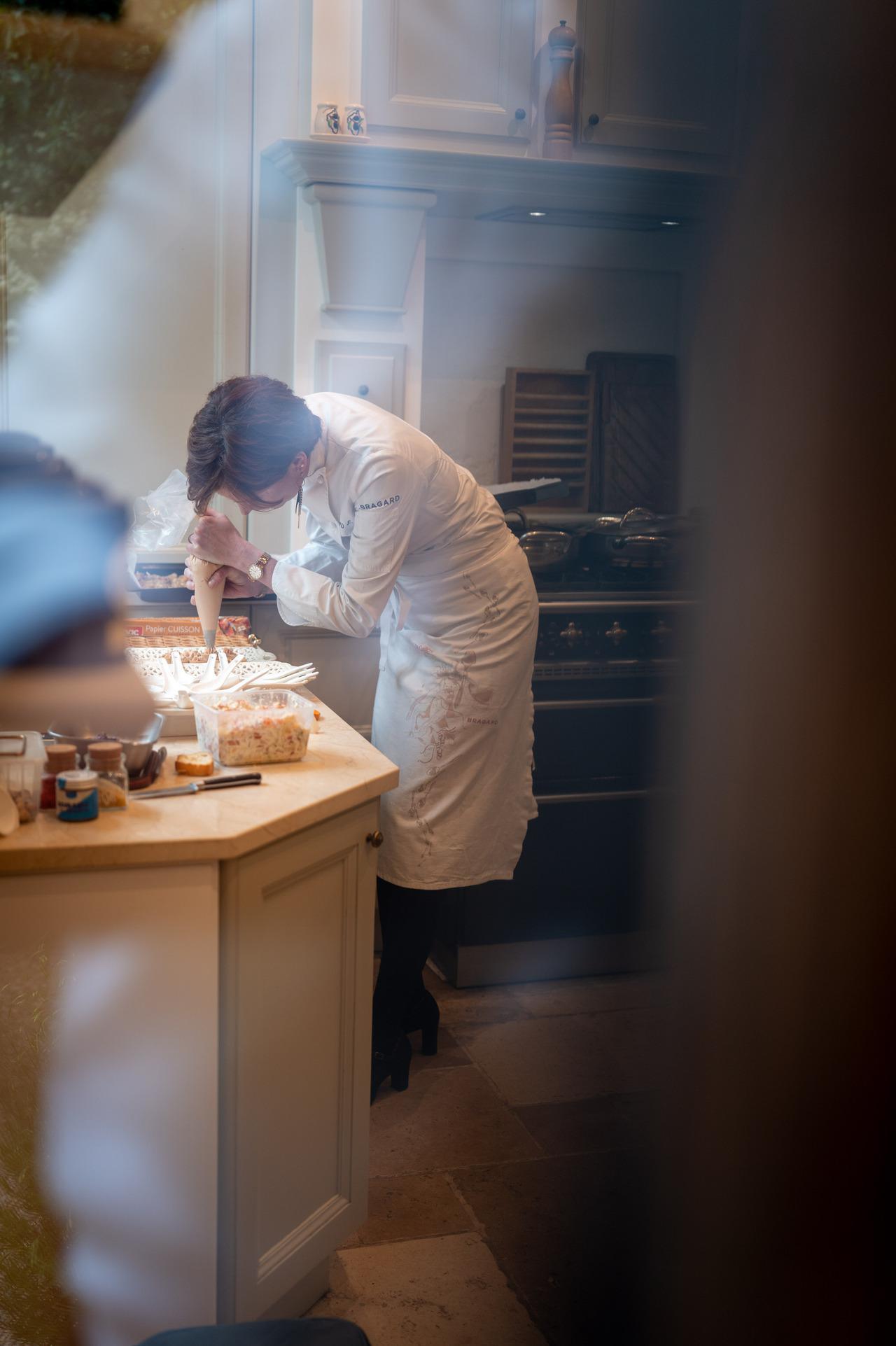 Une cheffe à domicile