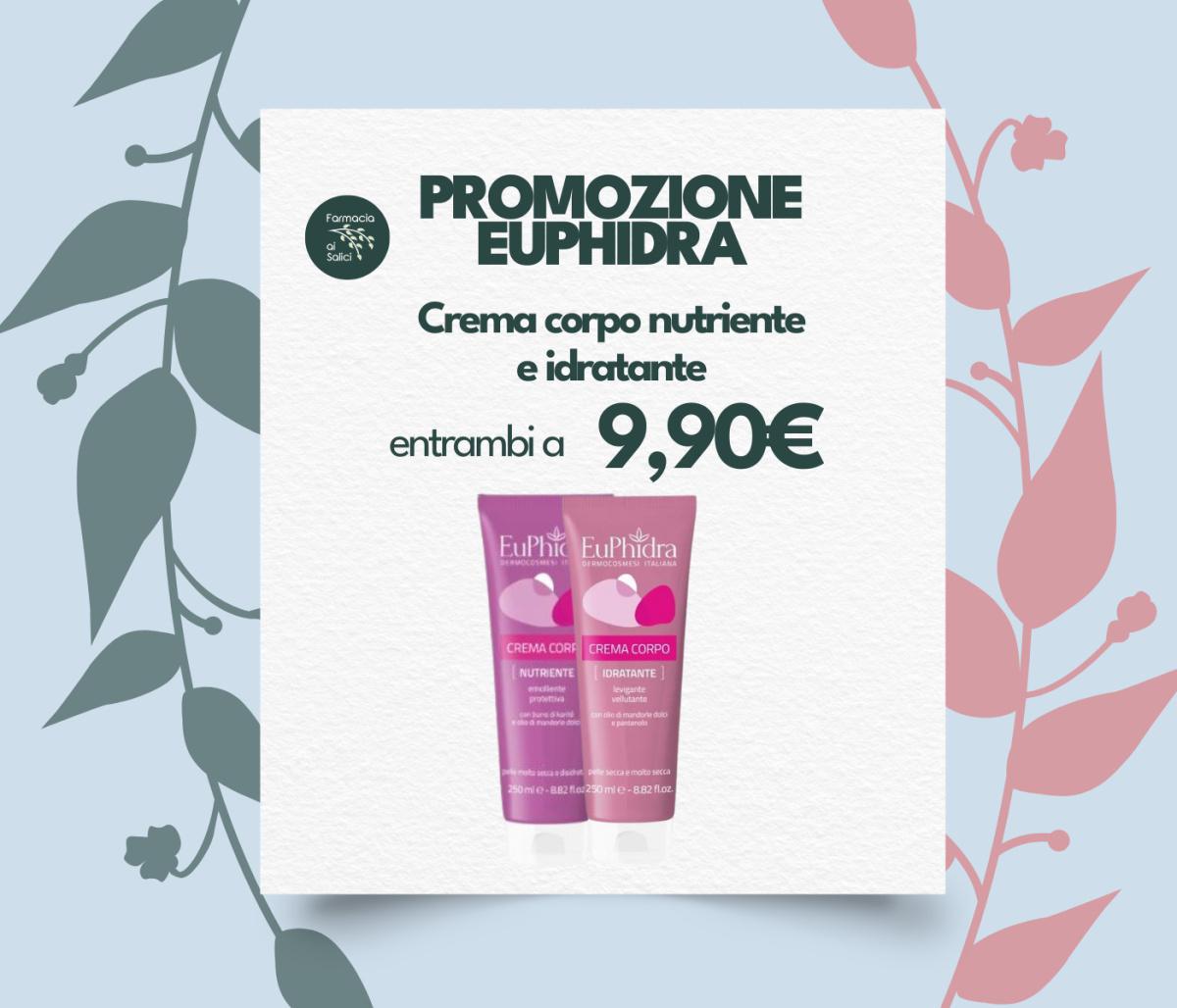 Promozioni Crema corpo Euphidra