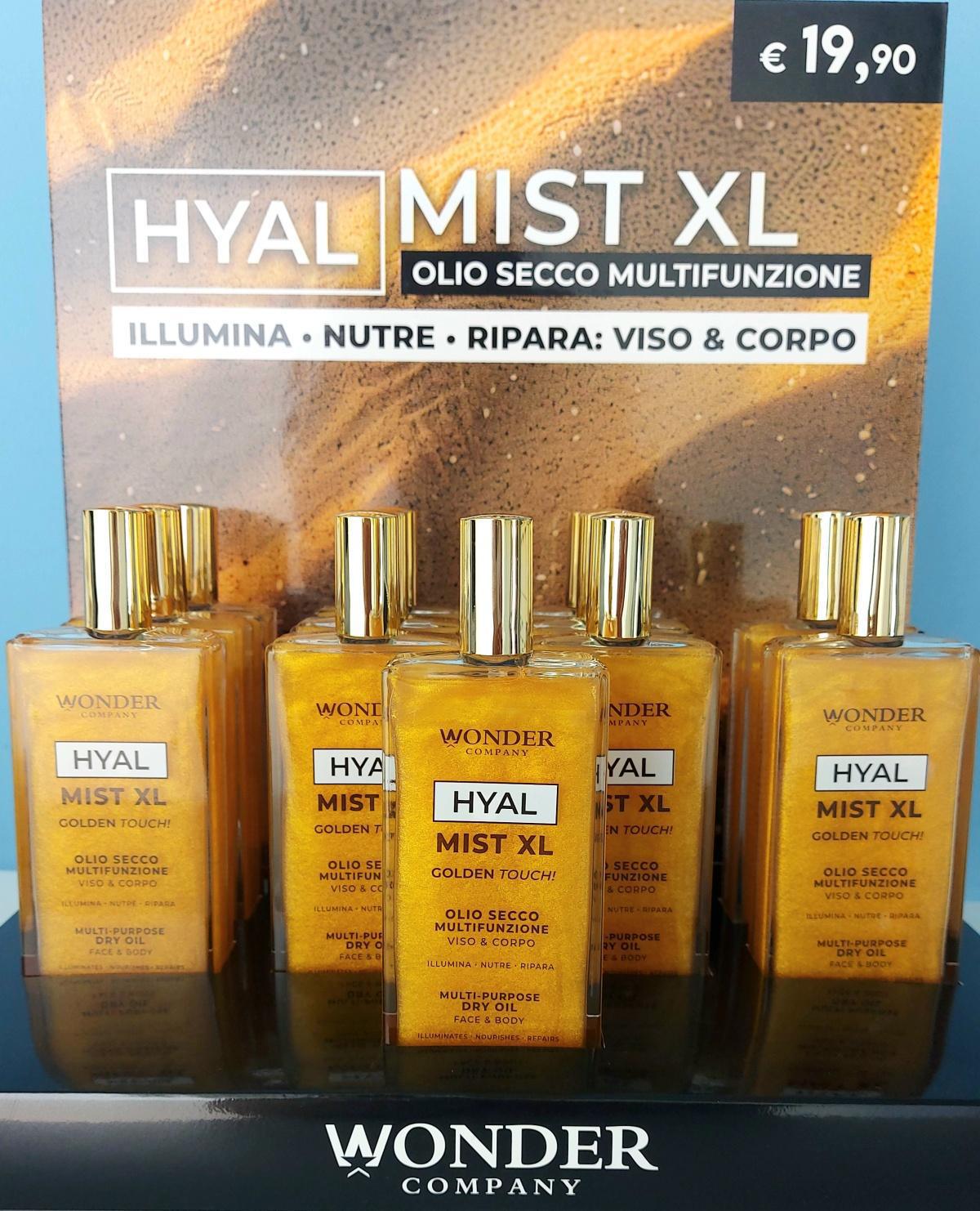 Hyal Mist XL olio secco multifunzione