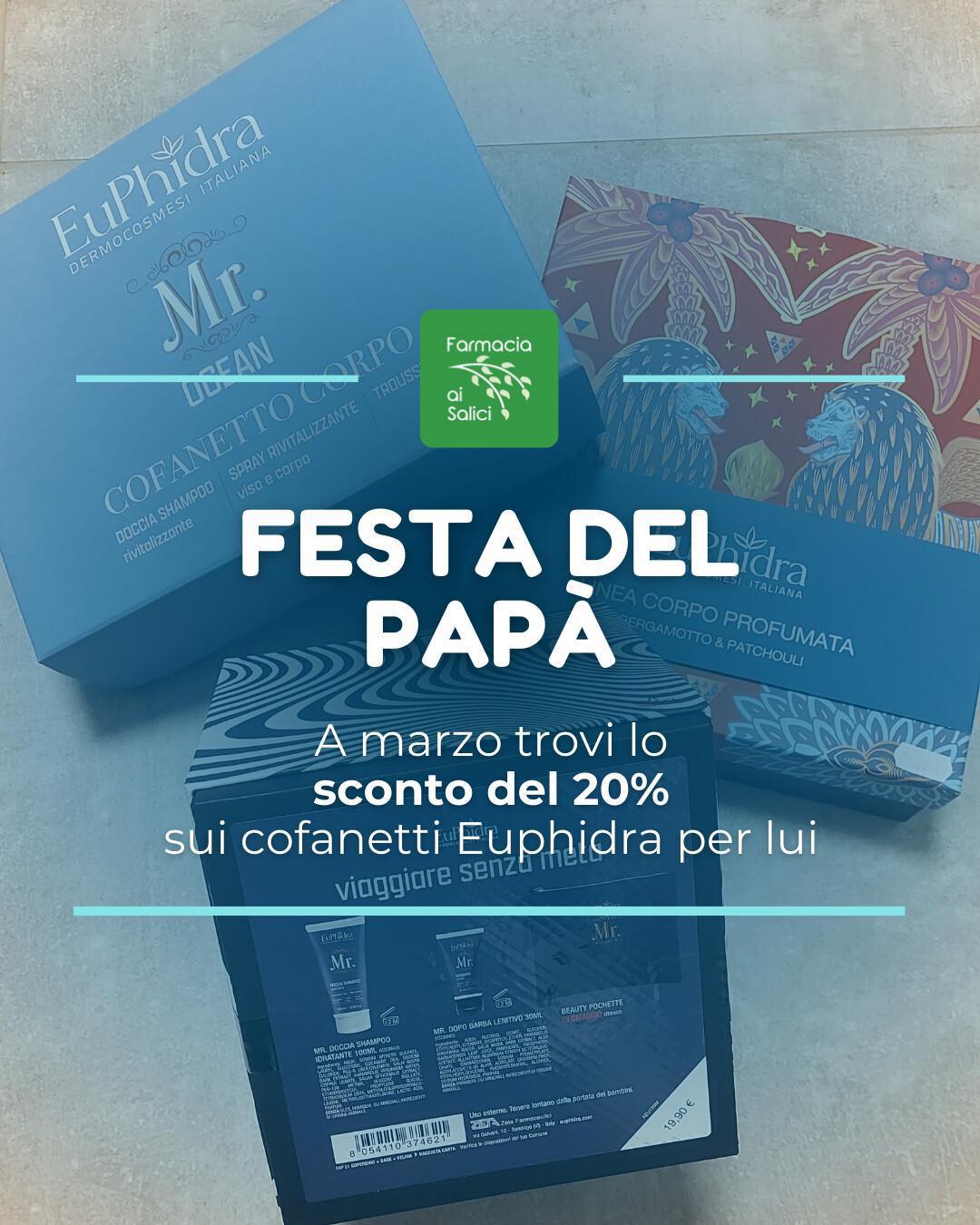 -20% cofanetti 🩵 Festa del Papà