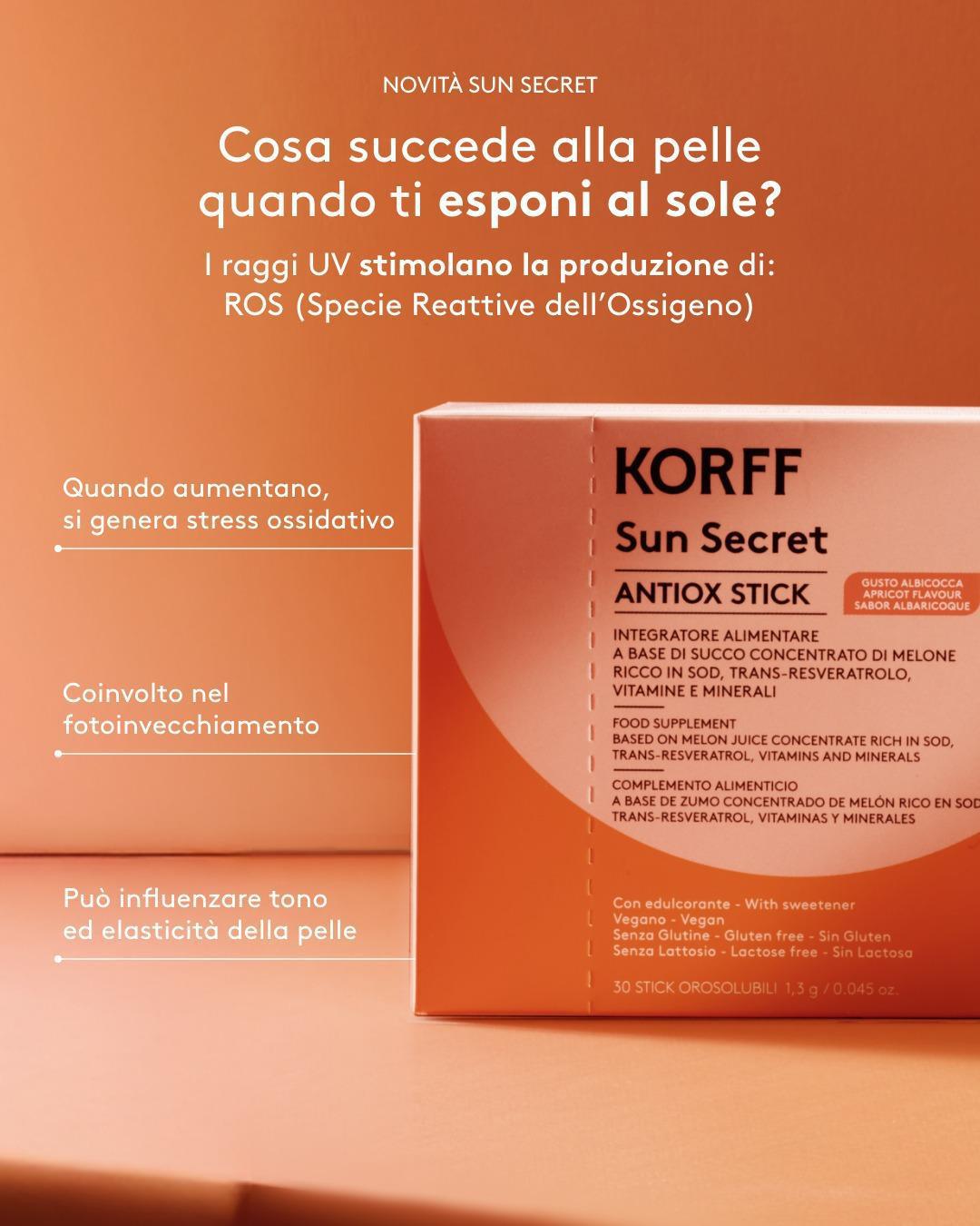 Sun Secret Antiox Stick Integratore Alimentare