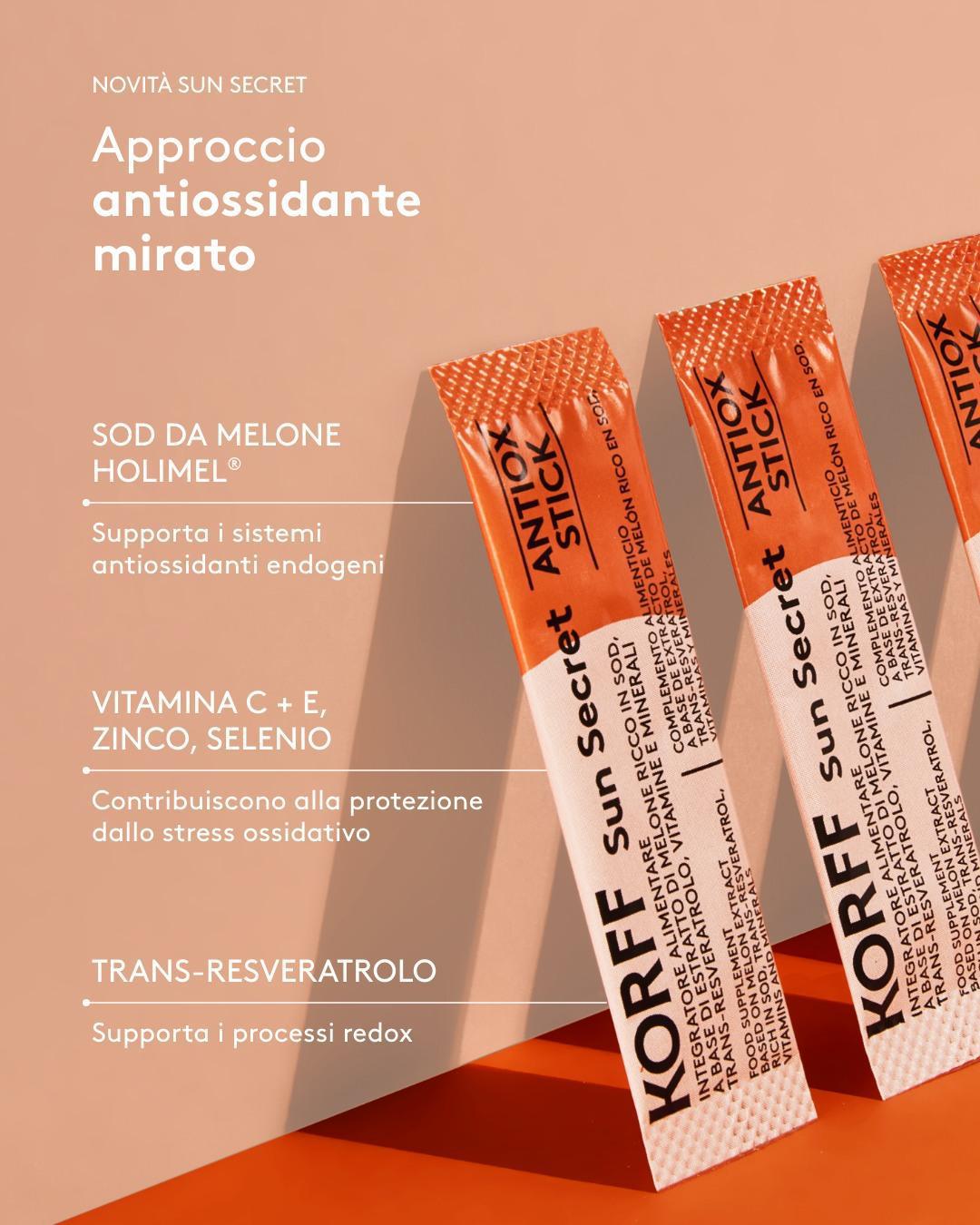 Sun Secret Antiox Stick Integratore Alimentare
