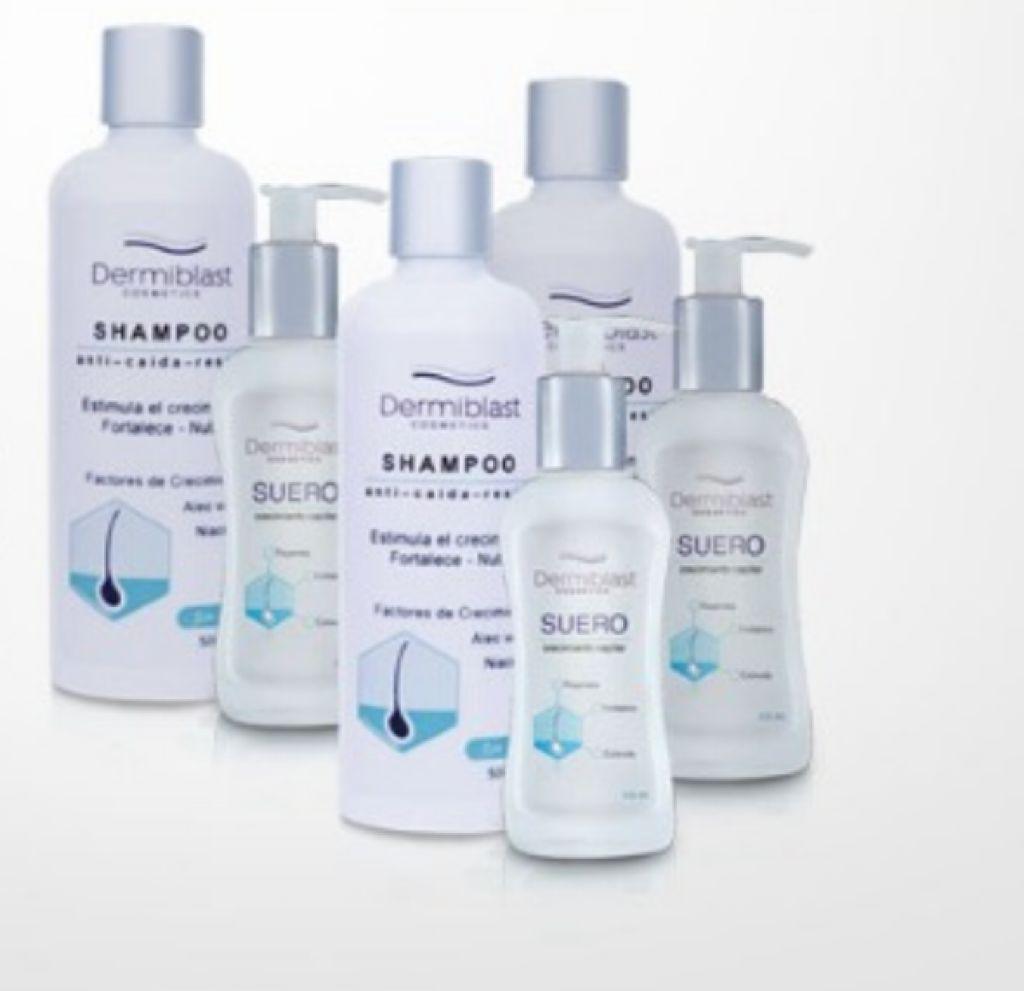 Dermiblast, Shampoo y Suero Capilar