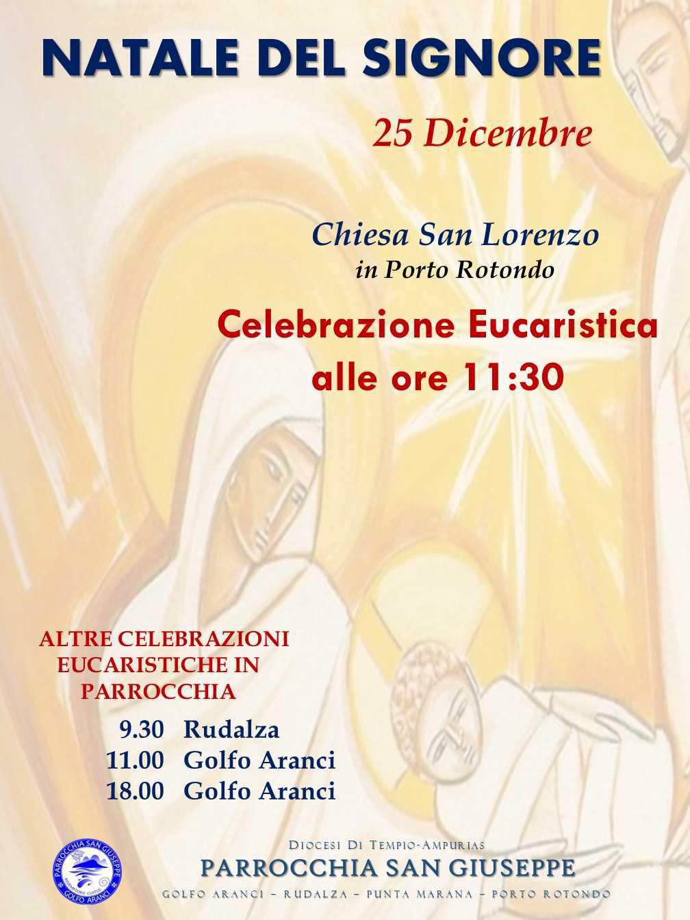 CELEBRAZIONI EUCARISTICHE