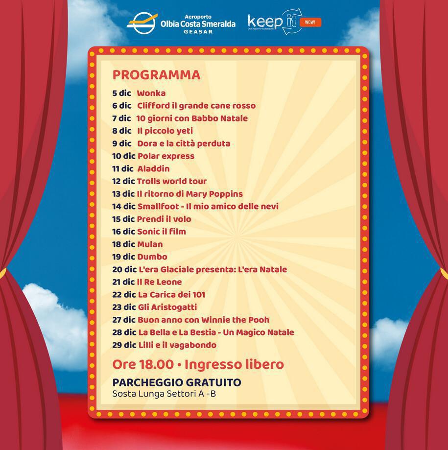 CINEMA TRA LE NUVOLE