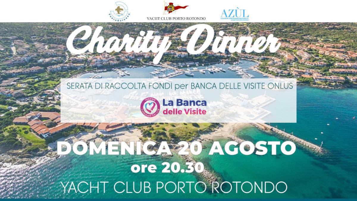 Cena solidale allo Yacht Club Porto Rotondo Cena solidale allo Yacht Club Porto Rotondo