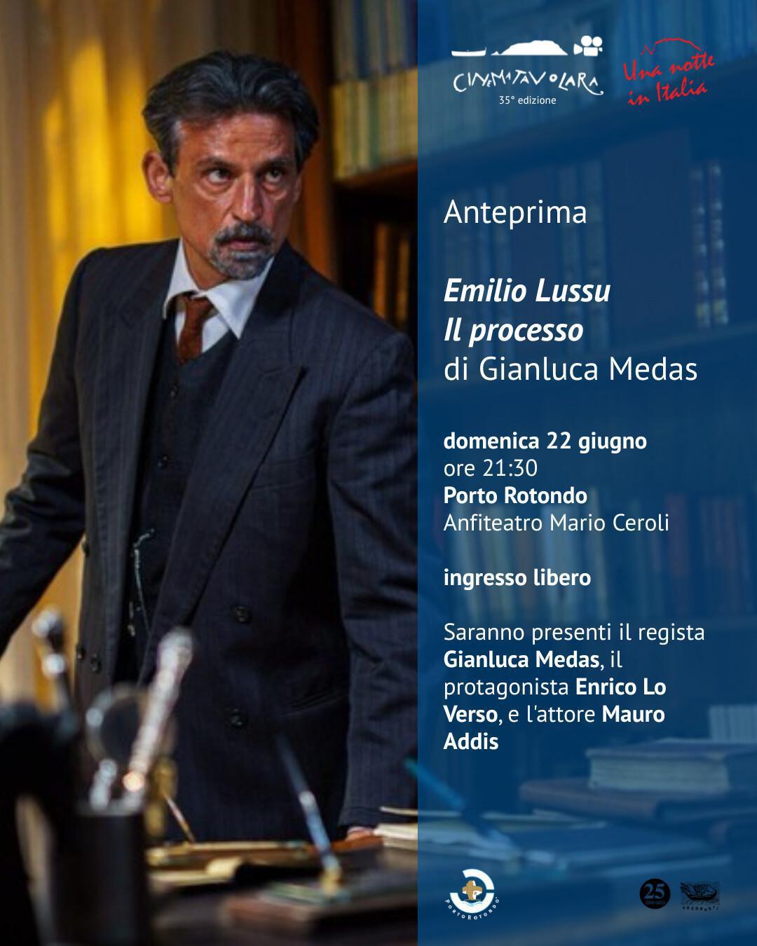 Cinema d’autore a Porto Rotondo con l’anteprima del Festival di Tavolara  Cinema d’autore a Porto Rotondo con l’anteprima del Festival di Tavolara