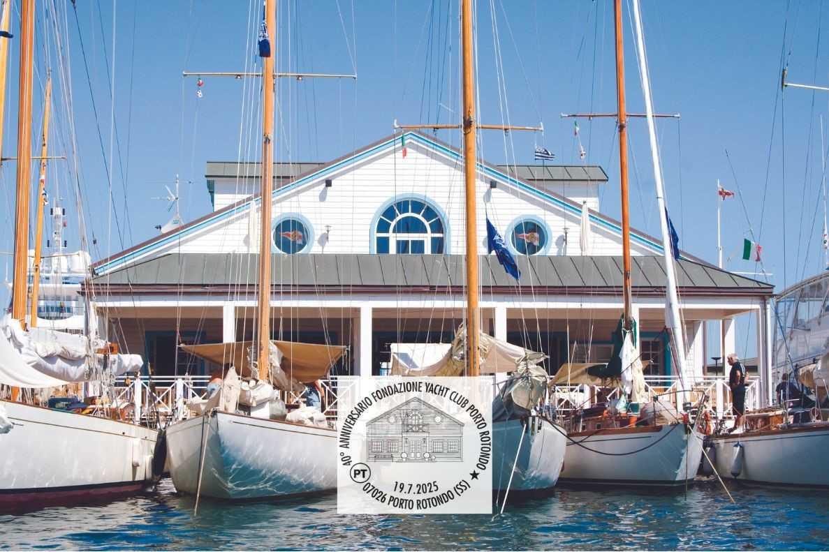 Annullo filatelico speciale per i 40 anni dello Yacht Club Annullo filatelico speciale per i 40 anni dello Yacht Club