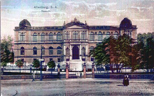 Frontansicht des Lindenau-Museums (1914)