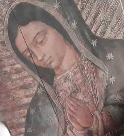 Virgen peregrina de la familia