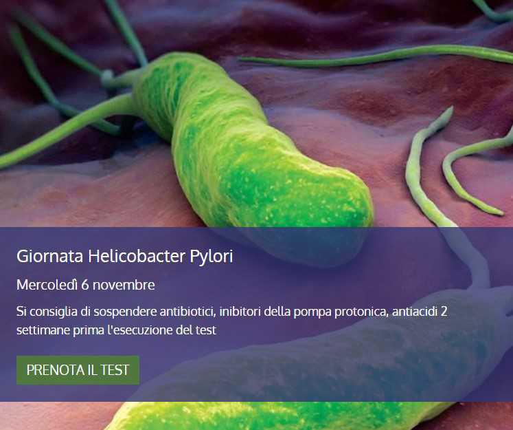 Giornata Helicobacter Pylori Giornata Helicobacter Pylori