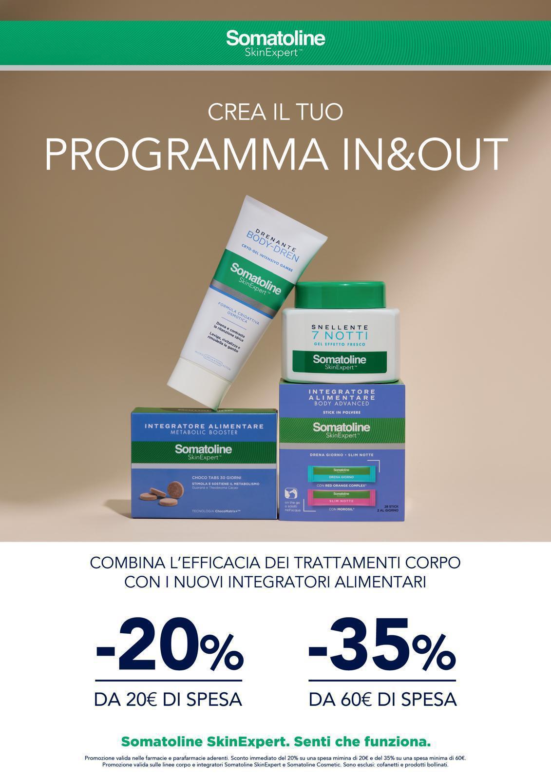 Promo Somatoline 💚 IN&OUT 