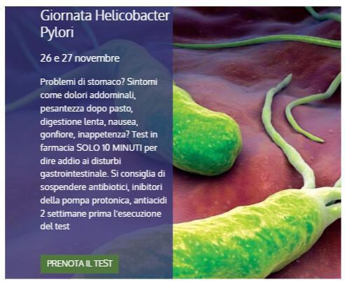 Giornata Helicobacter Pylori