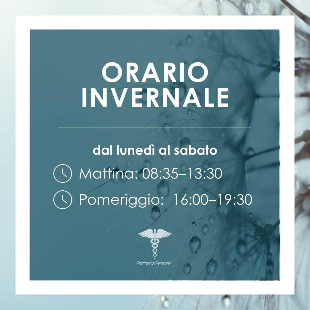 🕒 Nuovo Orario!