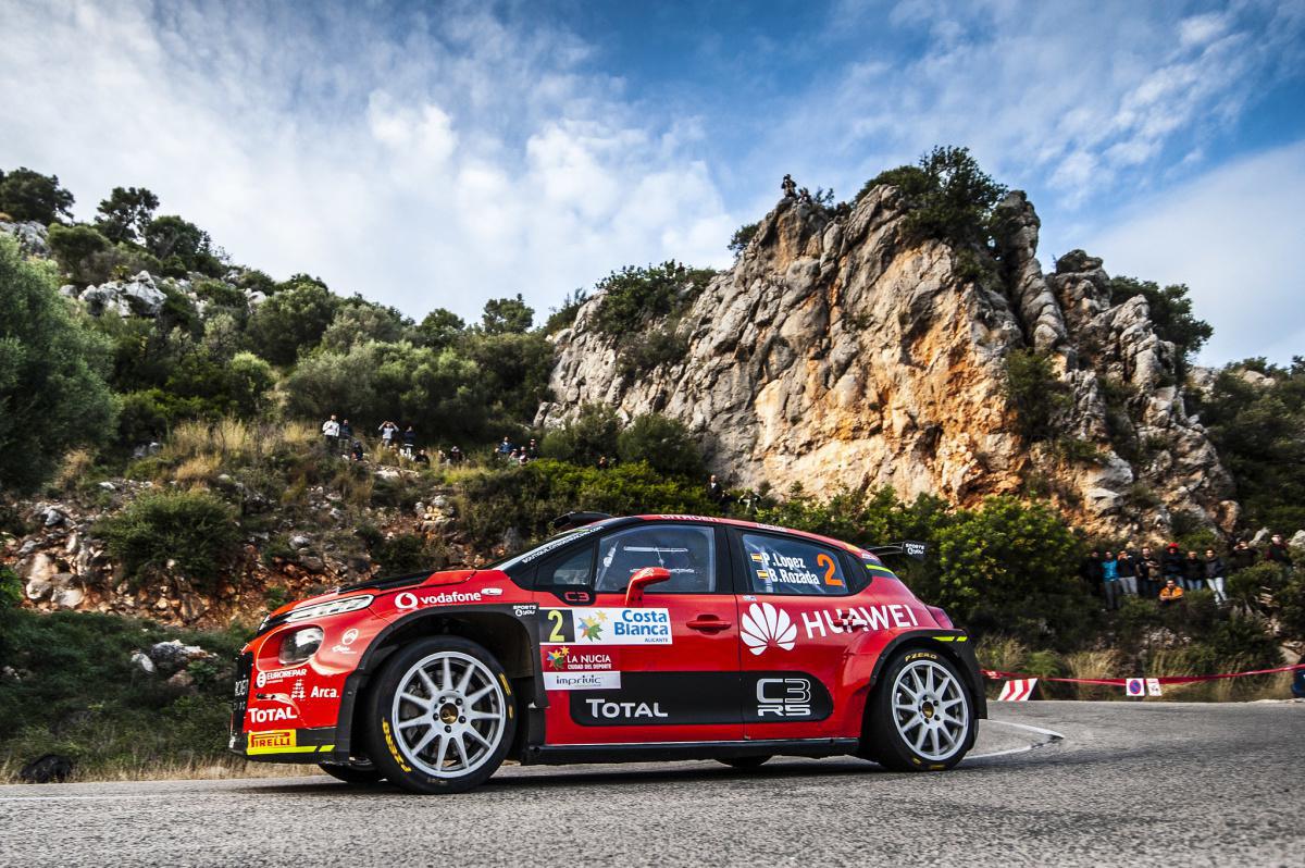 Pepe López gana el tramo espectáculo del 25 Rallye La Nucía-Mediterráneo