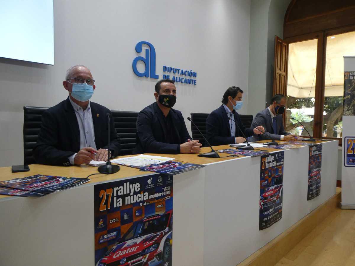 Diputación impulsa una nueva edición del Rallye La Nucía-Mediterráneo que se disputa este fin de semana