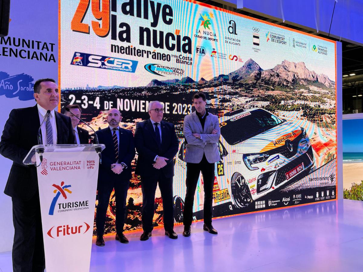 El 29 Rallye La Nucía Mediterráneo ‘Trofeo Costa Blanca’ involucra a una treintena de municipios