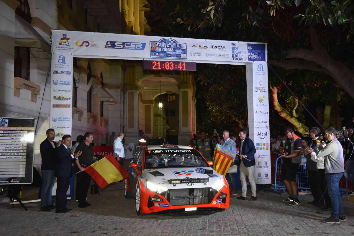 La Nucía acogerá la ceremonia de salida del 29 Rallye La Nucía Mediterráneo Trofeo Costa Blanca