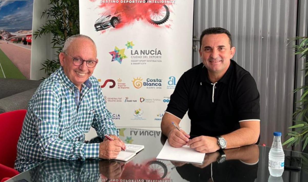 Ratificación del apoyo de La Nucía al rallye y visita a las obras de la Ciutat Esportiva Camilo Cano Ratificación del apoyo de La Nucía al rallye y visita a las obras de la Ciutat Esportiva Camilo Cano