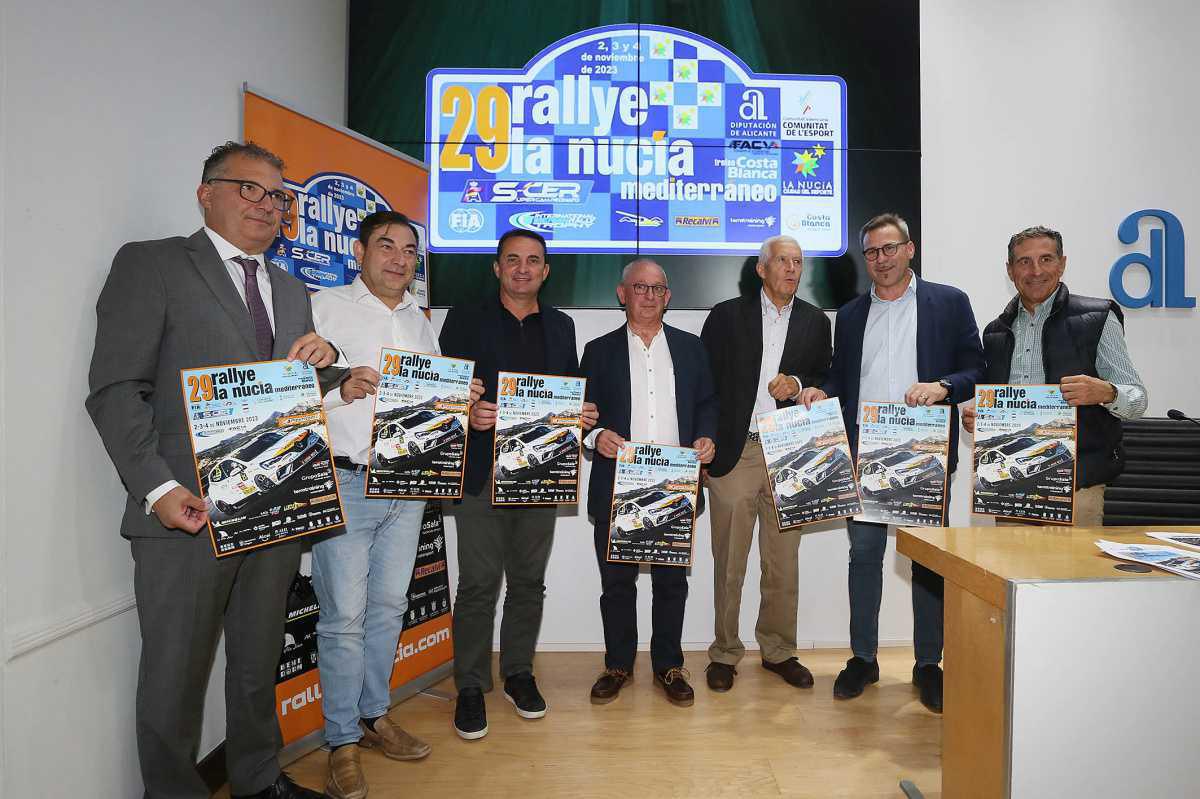 El Rallye La Nucía celebrará su gran ceremonia de salida desde la plaza Auditori de Les Nits  El Rallye La Nucía celebrará su gran ceremonia de salida desde la plaza Auditori de Les Nits