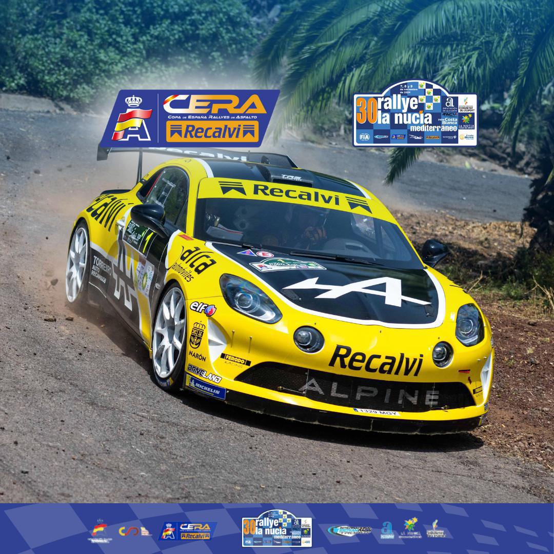 El 30 Rallye La Nucía Mediterráneo, clave en el Campeonato de España de Rallyes de Asfalto (CERA) El 30 Rallye La Nucía Mediterráneo, clave en el Campeonato de España de Rallyes de Asfalto (CERA)