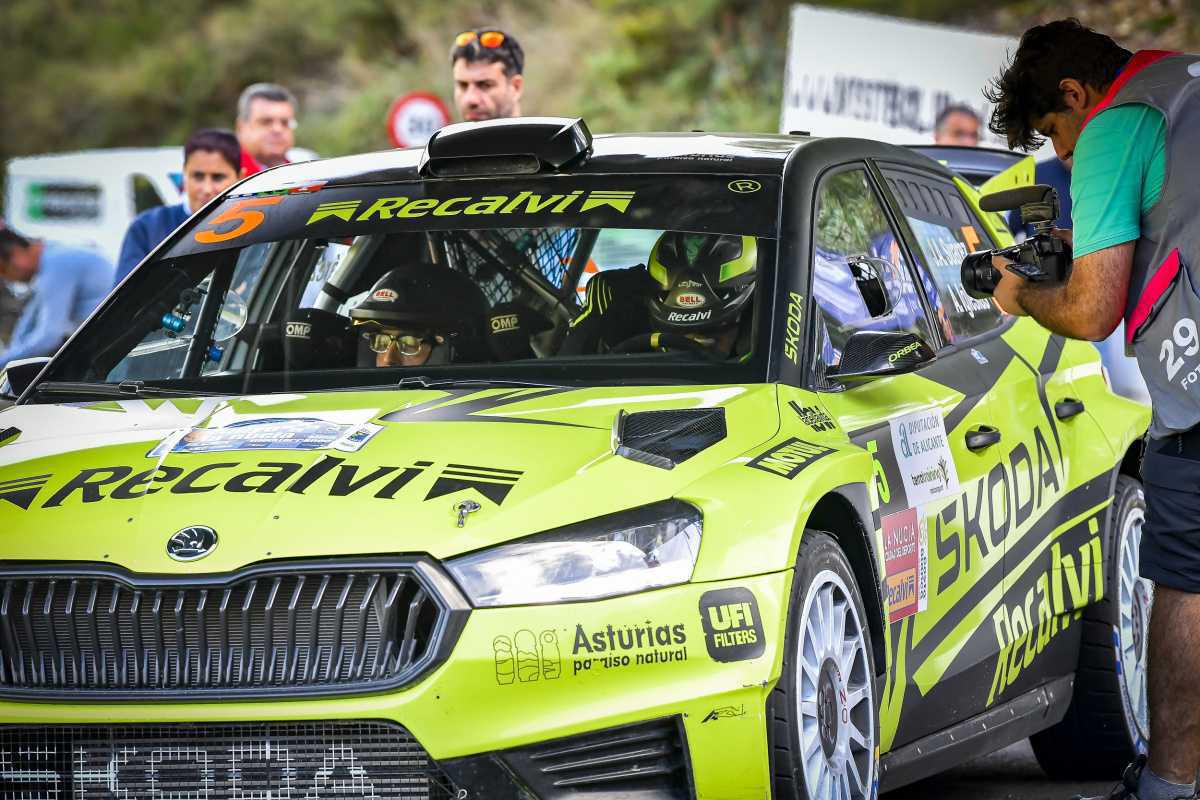 El shakedown y el Tramo de calificación, entre las localidades de Bolulla y Tárbena El shakedown y el Tramo de calificación, entre las localidades de Bolulla y Tárbena