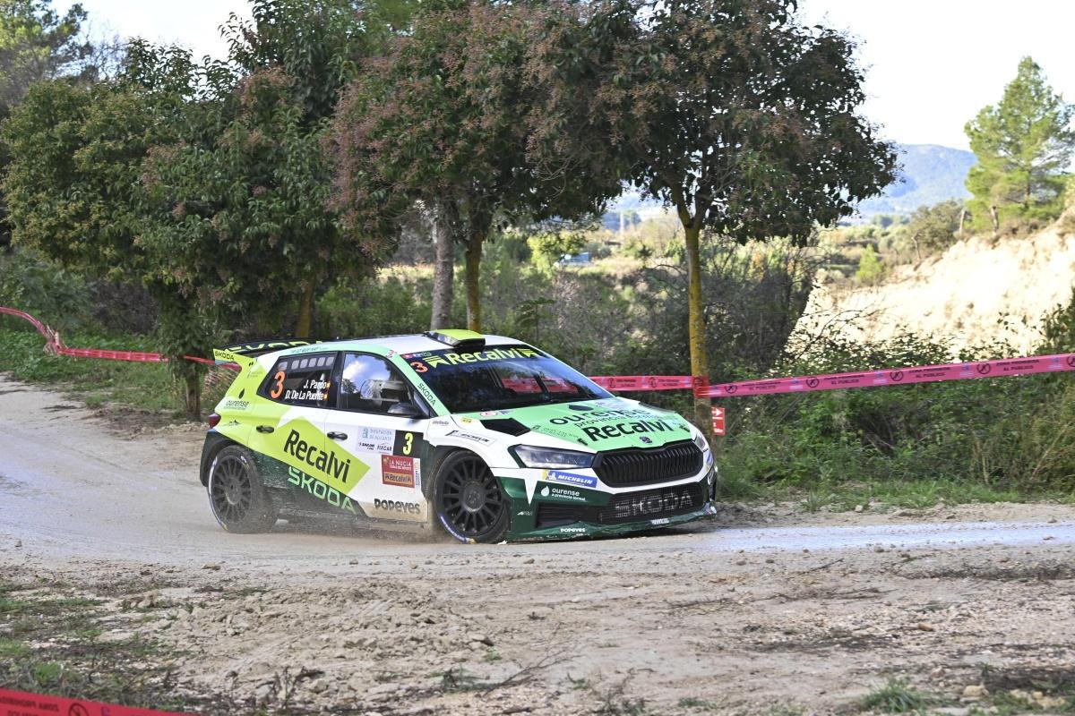 Javier Pardo se consolida como líder con una ventaja de 13.5 segundos sobre Jorge Cagiao 