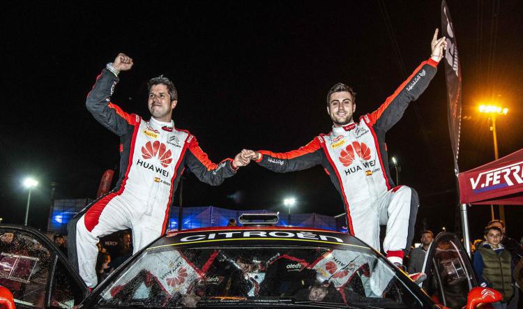 Pepe López gana en el 25 Rallye La Nucía-Mediterráneo y se proclama campeón de España de rallyes