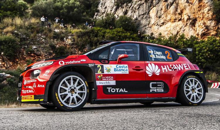 Pepe López gana el tramo espectáculo del 25 Rallye La Nucía-Mediterráneo