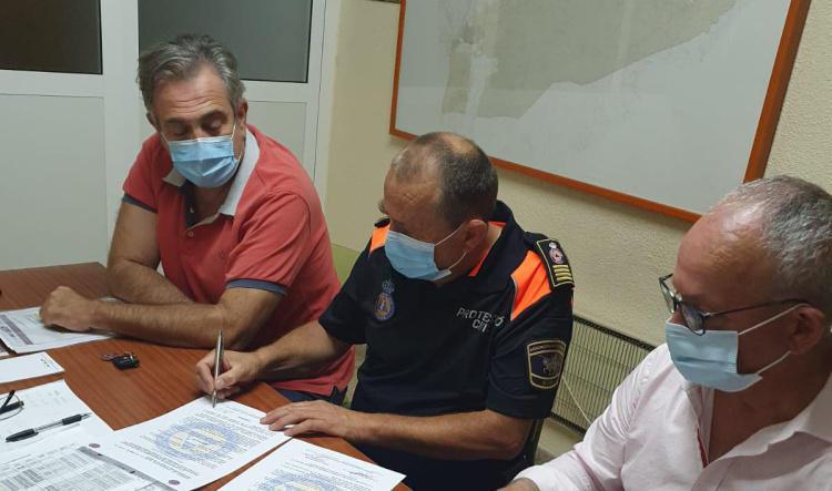 Convenio de colaboración entre el Automóvil Club AIA y Protección Civil para el 27 Rallye La Nucía Mediterráneo ‘Trofeo Costa Blanca’