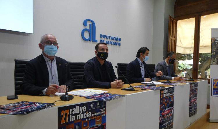Diputación impulsa una nueva edición del Rallye La Nucía-Mediterráneo que se disputa este fin de semana