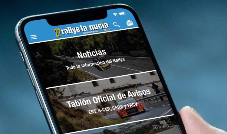 La aplicación oficial del 27 Rallye La Nucía Mediterráneo ‘Trofeo Costa Blanca’, entre las 25 más vistas de deportes ayer en AppStore