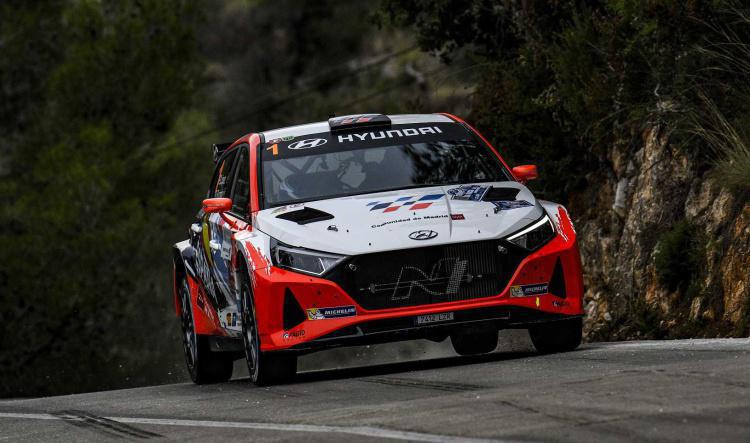 Pepe López, líder al término de la primera sección del 28 Rallye La Nucía Mediterráneo